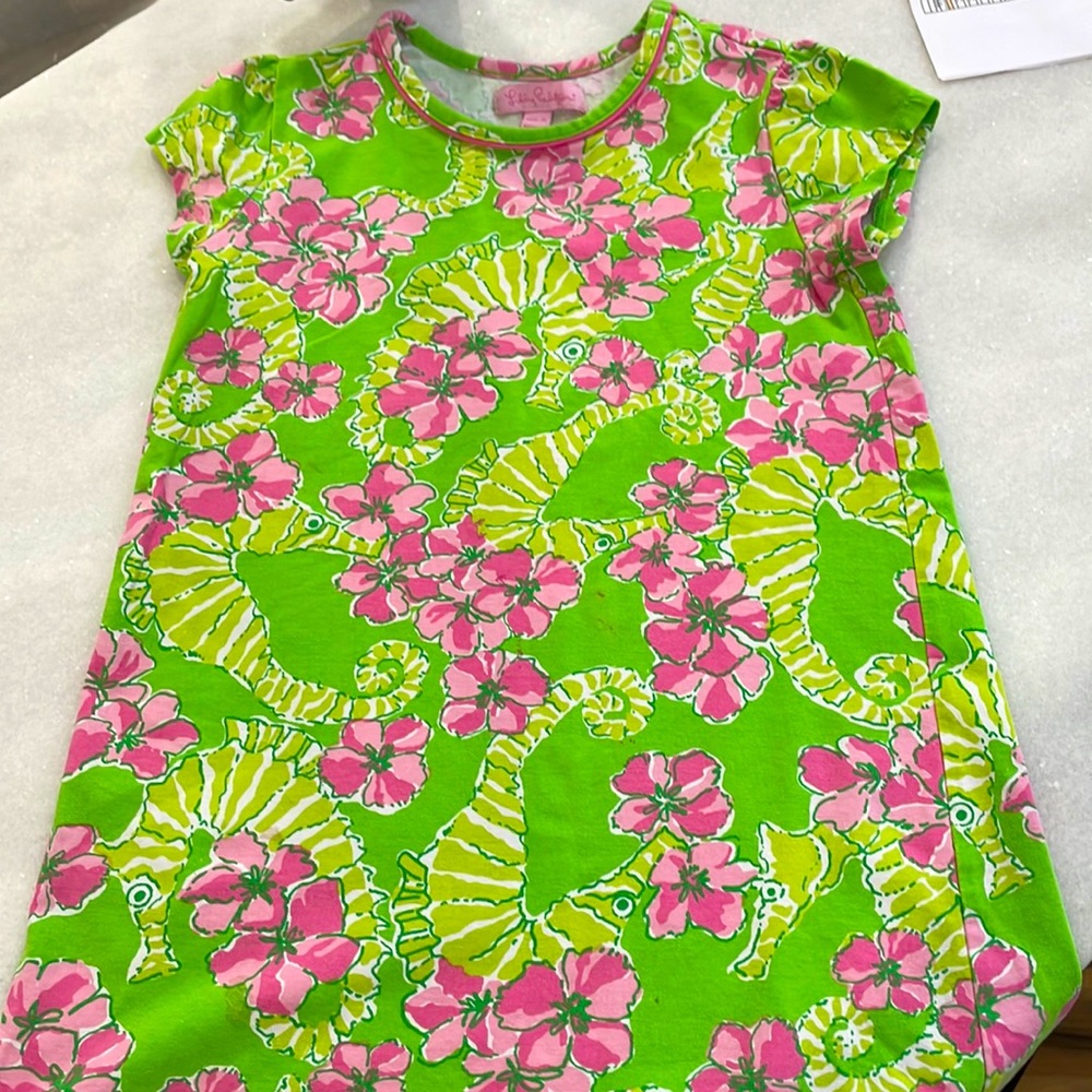 Lilly Pulitzer girls size 6/7 knit dress